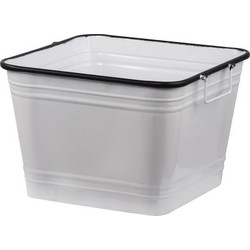 Artekko Srag Κασπώ Μεταλλικό Λευκό 25cm D44187