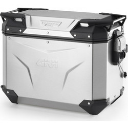 Givi Trekker Evo OBKEV44AAL Πλαϊνή Βαλίτσα Μηχανής Αλουμινίου Monokey 44lt Ασημί