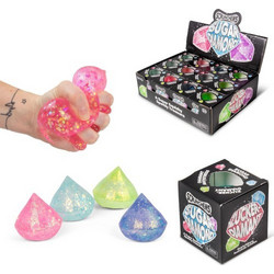 Tobar Scrunchems Sugar Diamond Squishy Διάφορα Χρώματα
