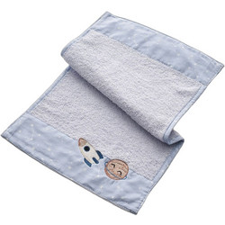 Vesta Home Astra Βρεφική Λαβέτα Ώμου 100% Βαμβακερή Πετσετέ Γαλάζια 30x30cm