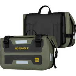 Motowolf MDL0720 Σετ Σαμάρια Μηχανής 2x30lt Πράσινα