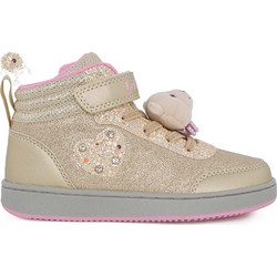 Lelli Kelly Oresto Παιδικά Sneakers Μποτάκια Μπεζ Φούξια LKAL5716-OR01