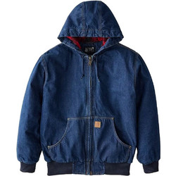 Carhartt Ανδρικό Μπουφάν Χειμωνιάτικο Bomber Μπλε 106976-HR4