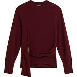 Ted Baker Γυναικεία Πλεκτή Μπλούζα Μπορντό 285660