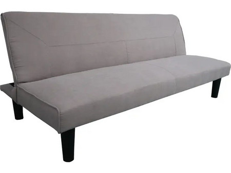 Pakoworld Kedran Τριθέσιος Καναπές Κρεβάτι Γκρι 166x75x70cm 035-000118