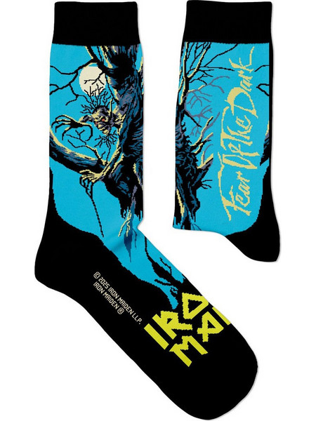 Sock Affairs Iron Maiden Fear of the Dark Ανδρικές Κάλτσες Ψηλές με Σχέδια Πολύχρωμες 95-SS-IM-1972