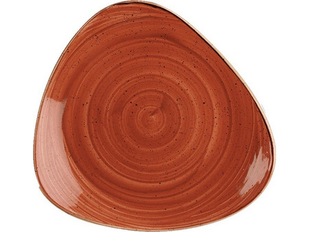 Churchill Stonecast Spiced Orange Πιάτα Ρηχά Πορσελάνης Οβάλ 6τμχ SSOSTR101