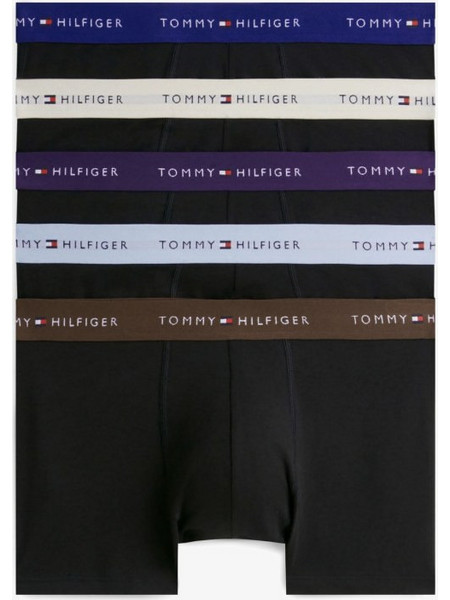 Tommy Hilfiger Ανδρικά Μποξεράκια Σετ 5Pack Μαύρα UM0UM03893-0SH