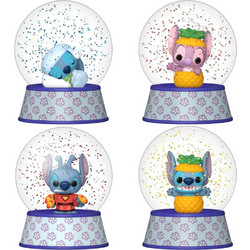 Funko Pop! Disney Lilo & Stitch Glitter Globes 12τμχ