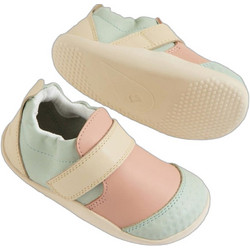 Bobux Βρεφικά Slip Ons Αγκαλιάς Πράσινο Mint Σομόν 501065