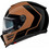 Premier Commander GP19BM Black Brown Κράνος Μηχανής Full Face 1470gr