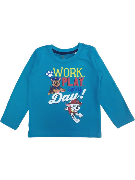 Paw Patrol Παιδικό T-Shirt Μακρυμάνικο Γαλάζιο 8020366