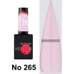 Kenzai 265 Sun-Kissed Coral Gel 15ml