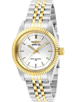 Invicta Specialty Γυναικείο Ρολόι με Ασημί Χρυσό Μεταλλικό Μπρασελέ 29401