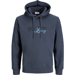 Jack & Jones Ανδρικό Φούτερ με Κουκούλα Navy Μπλε 12299760