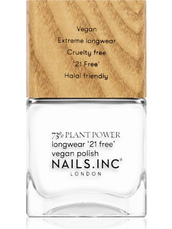 Nails Inc Plant Power Free Time It's Me Time Gloss Βερνίκι Νυχιών Μακράς Διαρκείας 14ml
