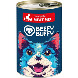 Beefy Buffy Adult Meat Pate with Meat Mix 415gr