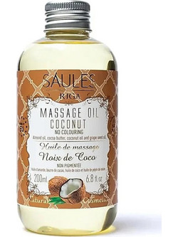 Saules Riga Coconut Λάδι Μασάζ 200ml