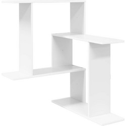 vidaXL Γωνιακή Βιβλιοθήκη Τοίχου 67x67x87cm 8012220