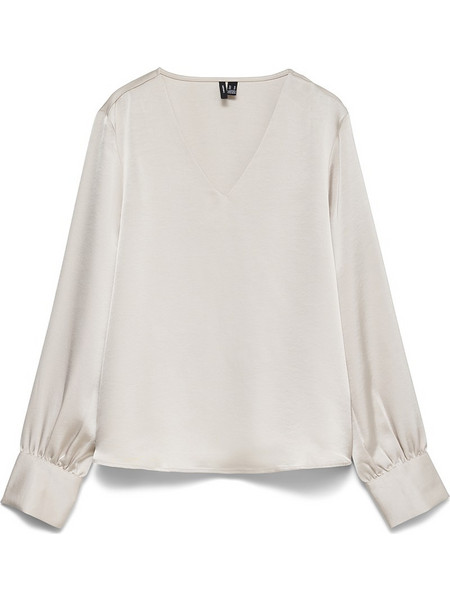 Vero Moda Γυναικείο Χειμερινό Top Εκρού 10350930