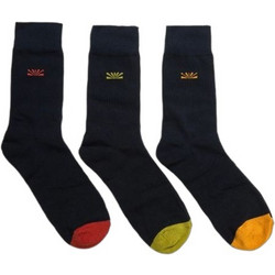 Funky Buddha Ανδρικές Κάλτσες Ψηλές Μαύρες 3Pack FBM014-394-10