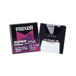 SUPER DISK 120MB DISKETTE MAXELL DISKETE ΔΙΣΚΕΤΑ