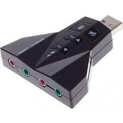 PT USB κάρτα ήχου 7.1CH, με έξοδο μικρόφωνου και ακουστικού