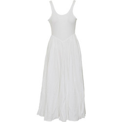 Free People Emily's Midi Καλοκαιρινό Φόρεμα Λευκό OB1104504