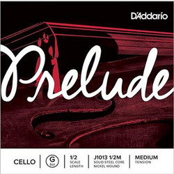 D'Addario Prelude J1013 Χορδή Τσέλου G Nickel Plated Steel Medium Tension 1/2