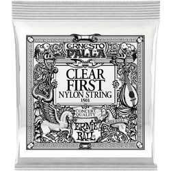 Ernie Ball 1501 Ernesto Palla Clear 1st Χορδή Κλασικής Κιθάρας E Nylon Normal Tension