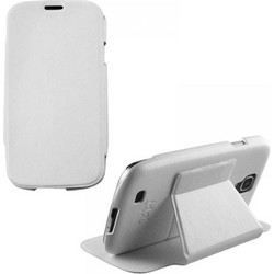 IDOL 1991 FACE-BOOK ΘΗΚΗ SAMSUNG S4 3 IN 1 LEATHER WHITE