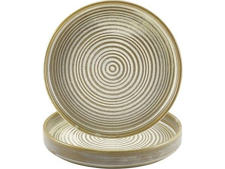GenWare Πιάτο Βαθύ Πορσελάνης Coupe Terra Matt Grey 18cm LP-PMG18