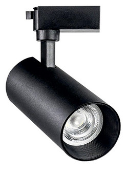 Σποτ Ράγας LED 20W 3000Κ-4000K-6000Κ 30ο 2100Lm DIMMABLE με τηλεχειριστηριο 2 καλωδίων μονοφασικό μαύρο LIGHTEX 5903462884610