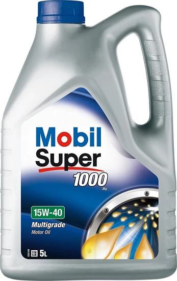 Λάδι  Αυτοκινήτου Mobil Super 1000 X1 Λάδι Αυτοκινήτου 15W-40 5lt