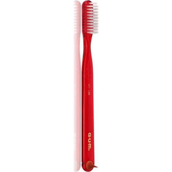 Gum 411 Classic Regular Soft Οδοντόβουρτσα Κόκκινη