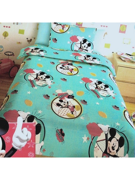 Παπλωματοθήκη σετ Παιδική Disney Mickey Turquoise