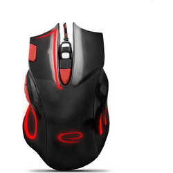 Esperanza Extreme MX401 Ενσύρματο Gaming Ποντίκι 2400 DPI Black Red