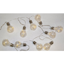 ΓΙΡΛΑΝΤΑ ΡΕΥΜΑΤΟΣ ΜΕ 10 ΛΑΜΠΕΣ ΜΕ LED 2.20m 0519443