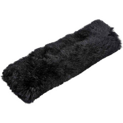 ΜΑΞΙΛΑΡΑΚΙ ΖΩΝΗΣ ΜΑΥΡΟ ΓΟΥΝΙΝΟ ΧΝΟΥΔΩΤΟ SHEEPSKIN 26X9MM