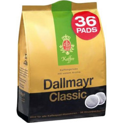 Dallmayr Κάψουλες Espresso Senseo Classic Συμβατές με Μηχανή E.S.E Pod 36τμχ