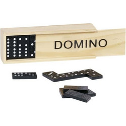 Goki Ντόμινο 28pcs Επιτραπέζιο Παιχνίδι για 6+ Ετών για 1-2 Παίκτες