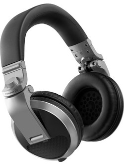 Pioneer HDJ-X5BT Ενσύρματα & Ασύρματα Bluetooth Ακουστικά DJ Over Ear Μαύρα Ασημί