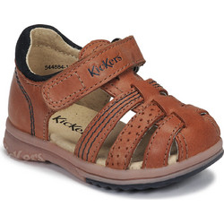 Kickers Παιδικά Παπουτσοπέδιλα για Αγόρι Ανατομικά Καφέ 544884-10-114