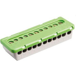 ΑΒΒ F0742 Μπάρα γείωσης N 5x16mm + 6x6mm πράσινο
