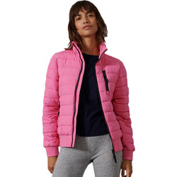 Superdry Fuji Γυναικείο Μπουφάν Χειμωνιάτικο Bomber Κοντό Φούξια W5010272A-3LU