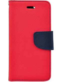 Θήκη OEM Fancy Book για Xiaomi Redmi Note 8 Pro Flip Cover Red Navy