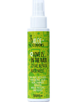 Aloe+ Colors Love Is In The Hair Total Repair Spray Μαλλιών για Προστασία Χρώματος & Επανόρθωση 100ml