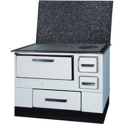 Alfa Plam Alfa 55 Thermo White Right Ατσάλινη Ξυλόσομπα με Φούρνο 5kW