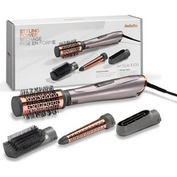 Babyliss Air Style 1000 AS136E Ηλεκτρική Βούρτσα Μαλλιών Κεραμική για Μπούκλες με Αέρα