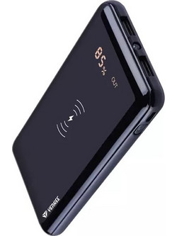 Yenkee YPB 0820 Wireless Power Bank 8000mAh με 2 Θύρες USB-A Black